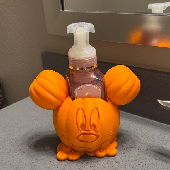 Mickey Mouse Pumpkin Soap Dispenser - Picture 1 of 1